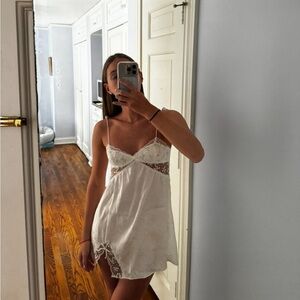 NWT FOR LOVE AND LEMONS baby’s breath dress
